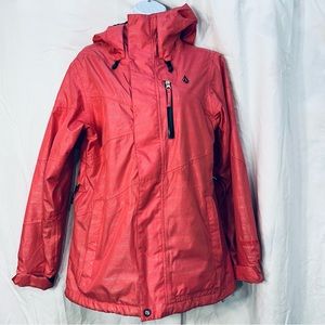 Volcom Nimbus Insulated Pink Ski/Snow Jacket | Size: S